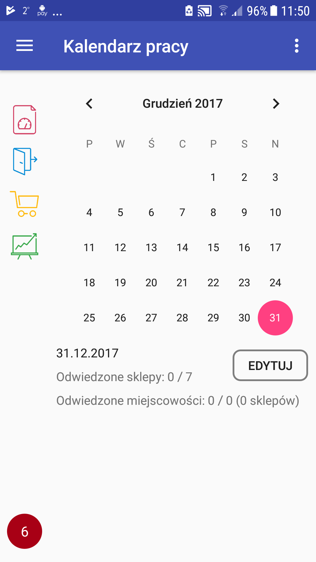 Kalendarz pracy
